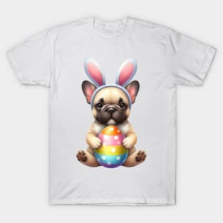 Easter French Bulldog T-Shirt